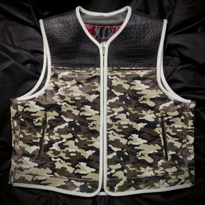 Gator x Beige-brown Camo Hyrbid Euro Cut