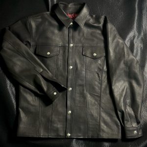 Leather shirt