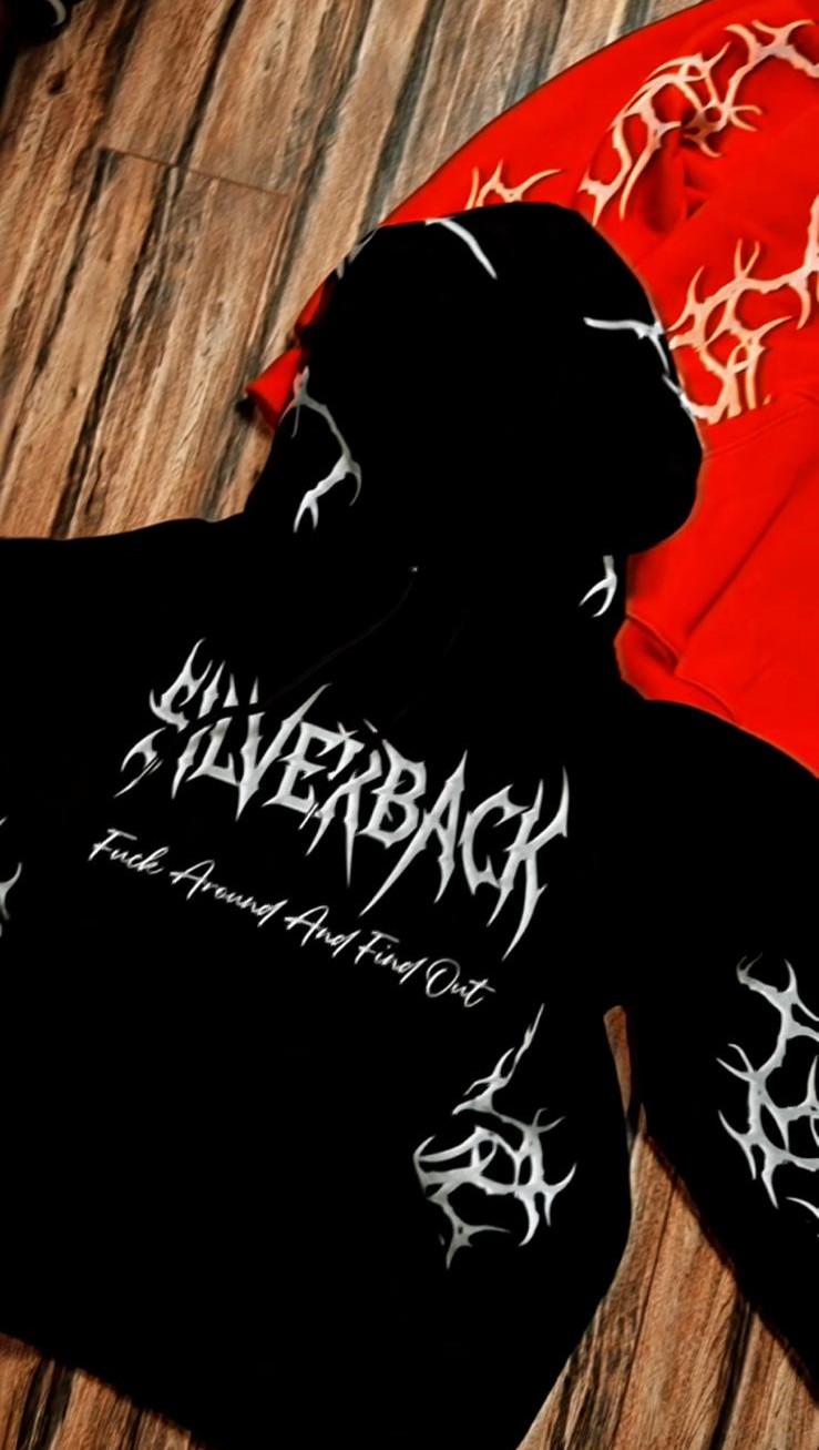 Silverback Red / Black Hoodie and Pants - Image 6